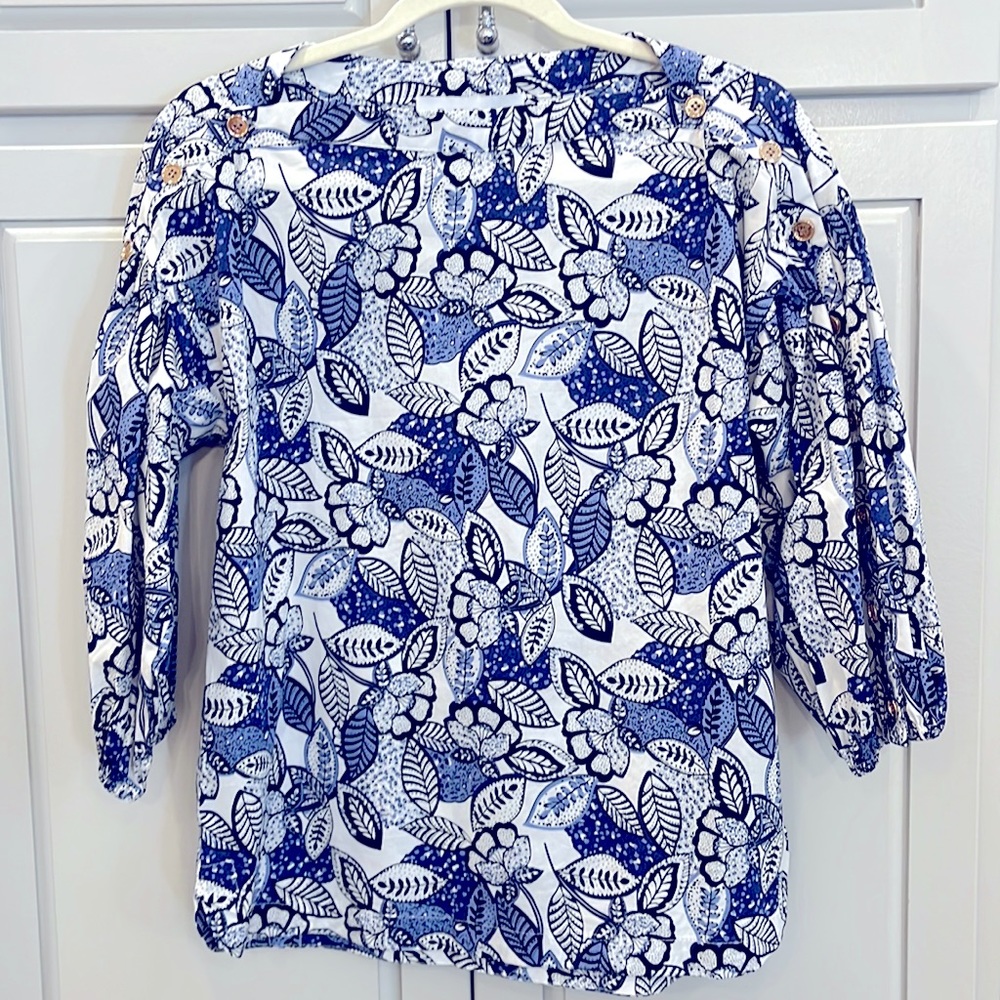 Buru Button Sleeve Blouse